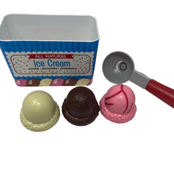 Melissa & Doug Scoop & Stack Ice Cream Cone Magnetic Play Set Replacement Pieces - Picture 3 of 7